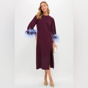 Tuckernuck Winetasting Feather Eleanor Dress